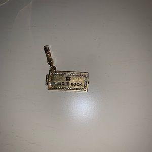 Juicy Couture checkbook charm for bracelet